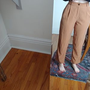 Urban Outfitters Silk Crop Trousers